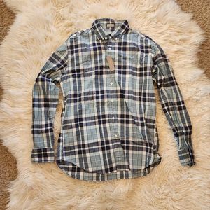J.Crew NWT Men's Button Up Dress Shirt Sz Large